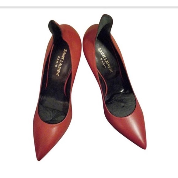 Brand New Saint Laurent High Heel with exaggerated back - Picture 1 of 3